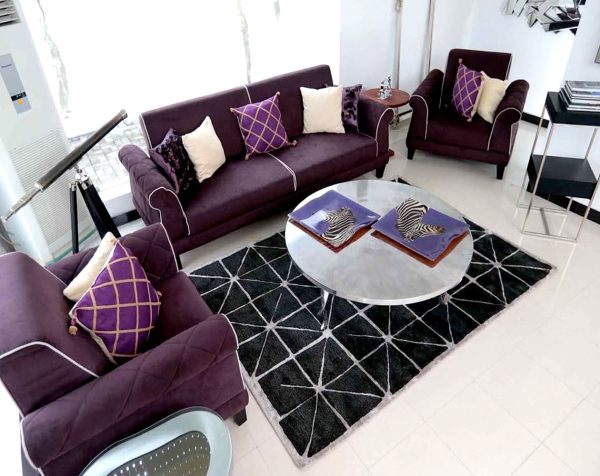 Purple Sofa